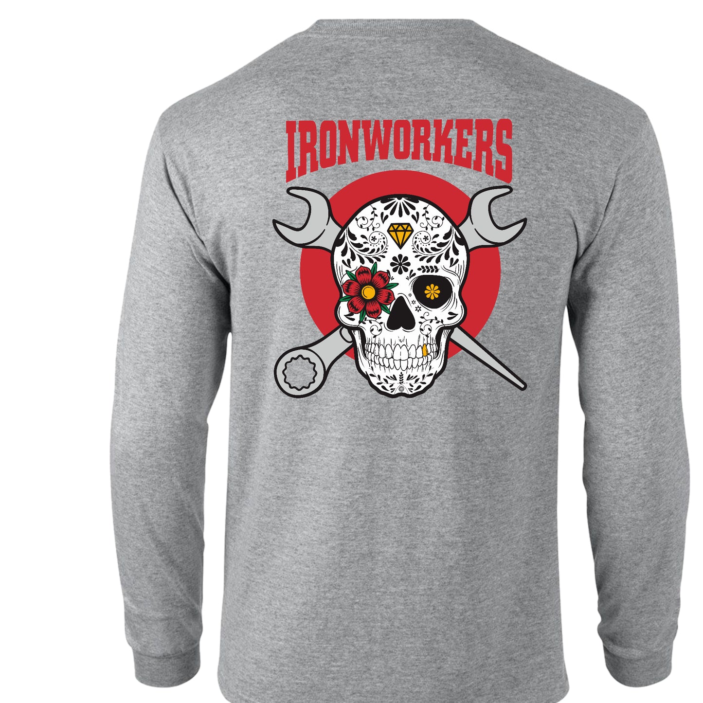 Wrench and Skull long sleeve